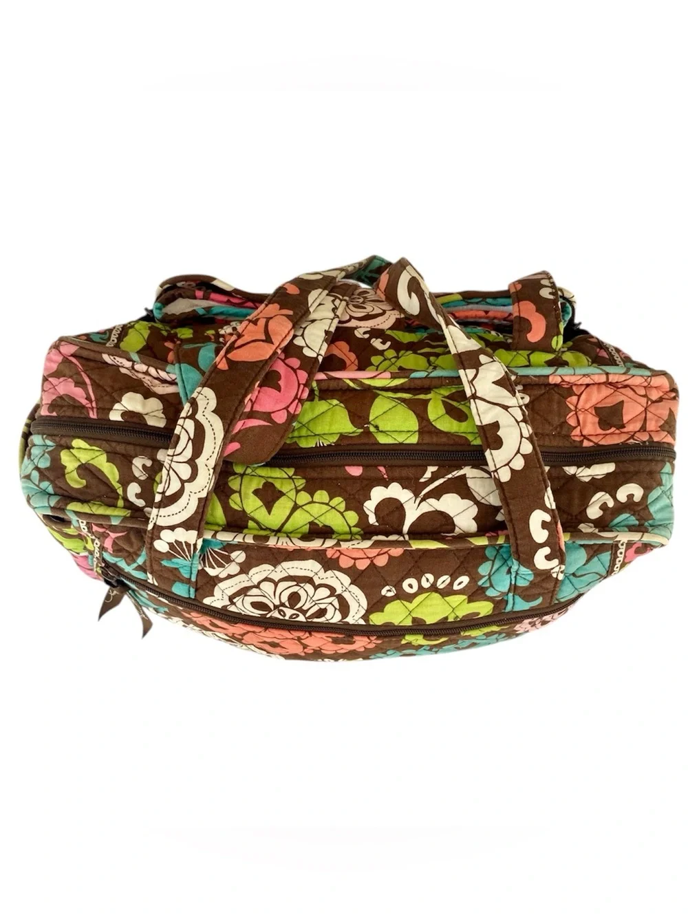 VERA BRADLEY Diaper Bag Tote Changing Pad Pockets